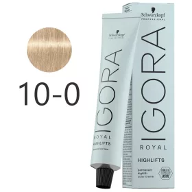   Schwarzkopf Igora Royal Highlifts krémhajfesték 60ml - 10-0