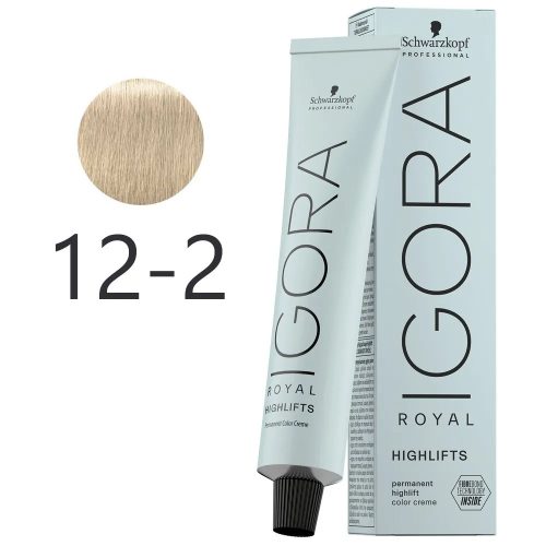Schwarzkopf Igora Royal Highlifts krémhajfesték 60ml - 12-2