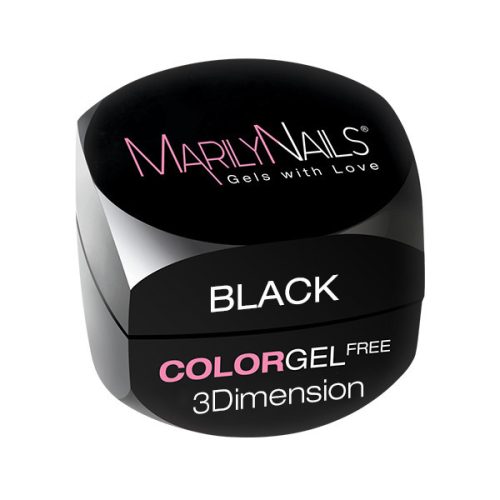 3Dimension Color gel Free - Black 3ml