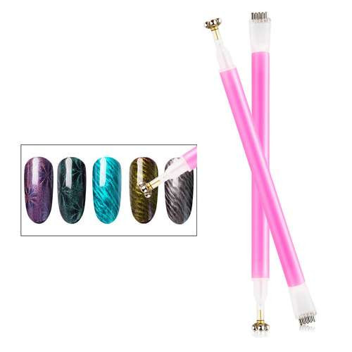 Moonbasa Nails mintás körömmágnes Tiger Eye gellac-okhoz