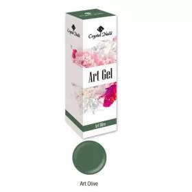 Crystal Nails Art Gel festőzselé - Art Olive (5ml) TF