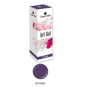 Crystal Nails Art Gel festőzselé - Art Purple (5ml)  TF