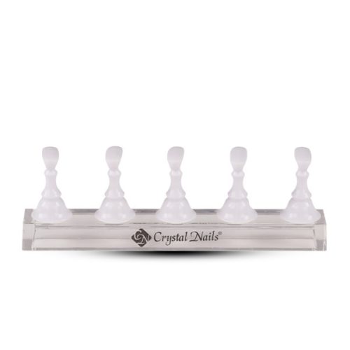 Crystal Nails Mágneses Tip Display - fehér konzol 5db