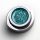 BrillBird Glamour Gel 11 csillogó zöld színes zselé 5ml
