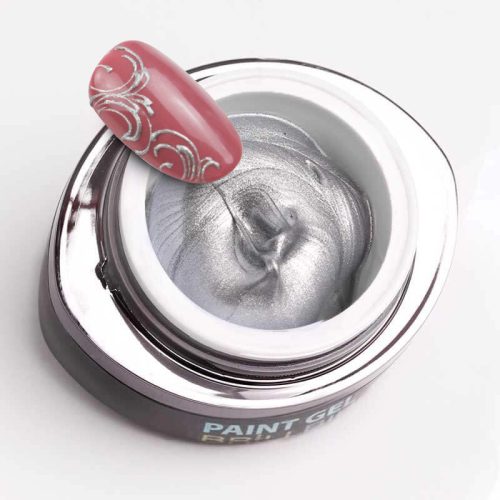 BrillBird Contour Paint Gel 6 (silver) ezüst kontúr zselé - 5ml
