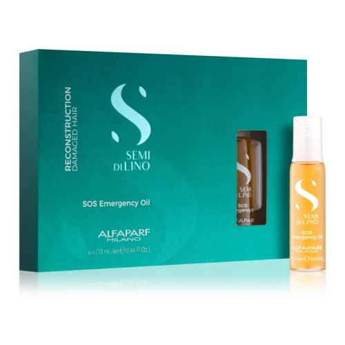Alfaparf Semi di Lino Reconstruction SOS Emergency Oil 6x13ml