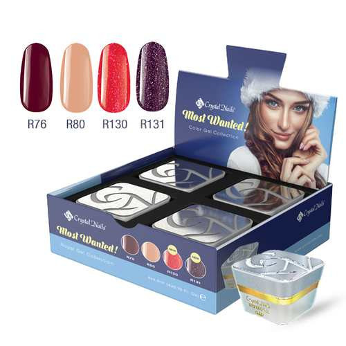 Most Wanted! Crystal Nails Royal Gel készlet 2018 Winter (4x4,5ml)