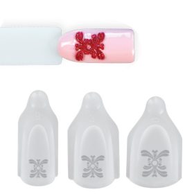 Crystal Nails Silicone Art Design Set 4