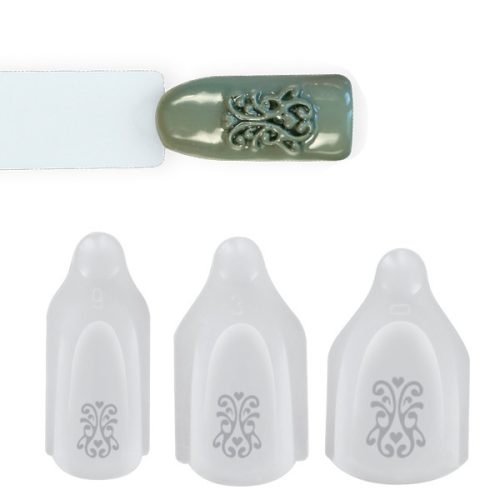 Crystal Nails Silicone Art Design Set 5