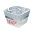 Crystal Nails BabyBoomer - white építőzselé - 50ml