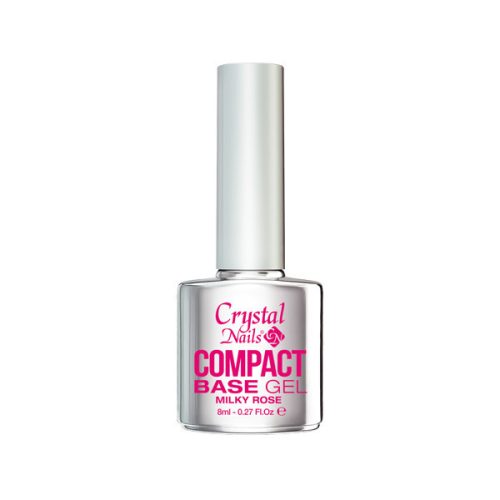Crystal Nails Compact Base Gel milky rose - 8ml 