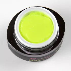   BrillBird 3D Forming gel 13 (neon yellow) neon sárga gyurmazselé - 3ml TF
