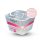 Crystal Nails Bubblegum color gel - White 3ml