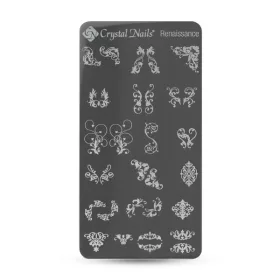 Egyedi Crystal Nails Körömnyomda lemez - Renaissance 
