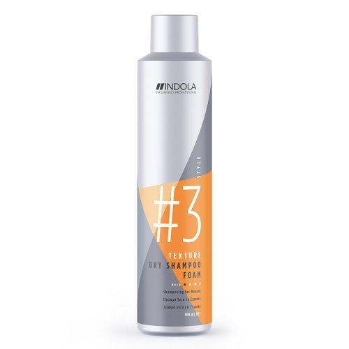 Indola #3 Style Texture Dry Shampoo Foam száraz habsampon 300ml