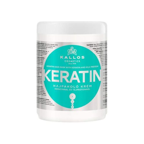 KJMN Keratin Hajpakoló Krém keratinnal és tejproteinnel 1000ml