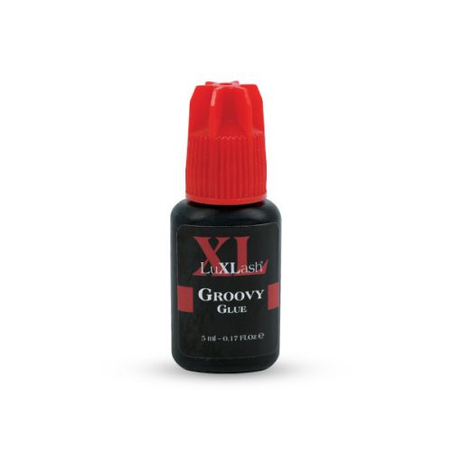 LuXLash Groovy Glue - Fekete pillaragasztó 5ml