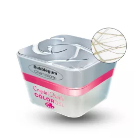 Crystal Nails Bubblegum color gel - Champagne 3ml  TF