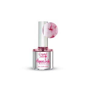 Crystal Nails AquaInk Crystal Drops 8 - Burgundy 4ml TF