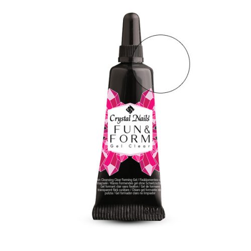 Crystal Nails Fun & Form Gel - Clear 5ml 
