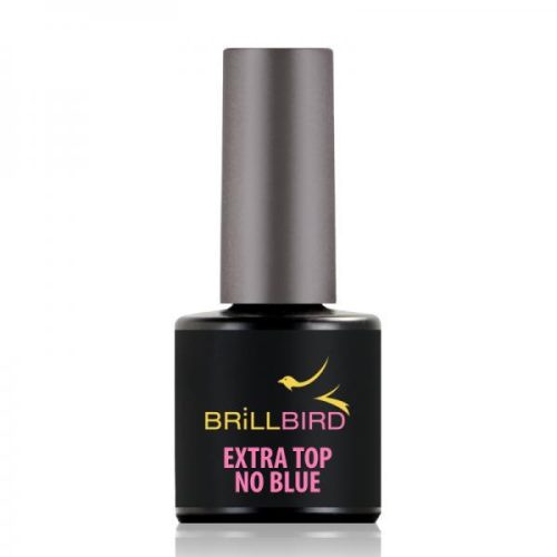 BrillBird Extra Top - No Blue - fixálásmentes, nem kékítő fedőfény 8ml