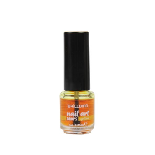 BrillBird Nail Art Drops Yellow 4ml