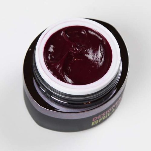 BrillBird Designer Gel 25 - burgundi vörös festőzselé (burgundy) 4,5ML