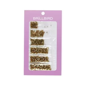 BrillBird Strasszkő Mix 6 méretben - Aurum
