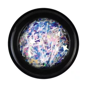 BrillBird Vegyes tégelyes díszítő - csillagos 2 (kék)