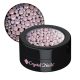 Crystal Nails Opál strasszkő vegyes méretekben - pink