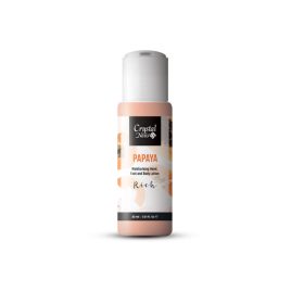   Crystal Nails Moisturising Hand, Foot and Body Lotion - Papaya Lotion - Rich 30ml - Limitált! 