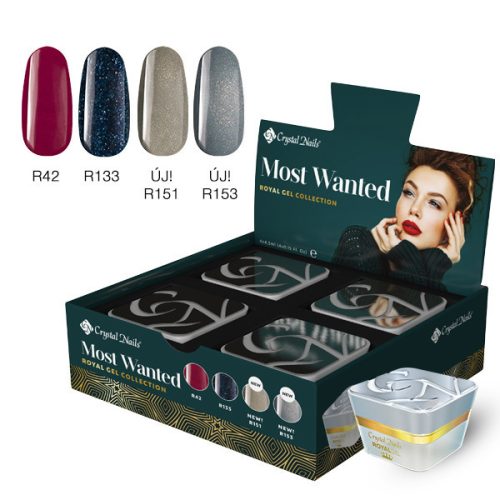 Most Wanted! Crystal Nails Royal Gel készlet 2019 Winter (4x4,5ml)