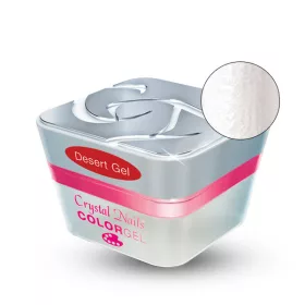 Crystal Nails Desert gel - White 3ml  TF