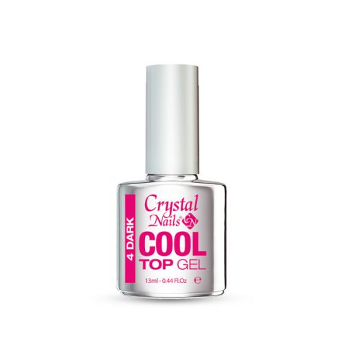 Crystal Nails Cool Top Gel 4 Dark - 13ml 