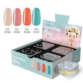 Neverending Story Crystal Nails Royal Gel készlet (4x4,5ml)