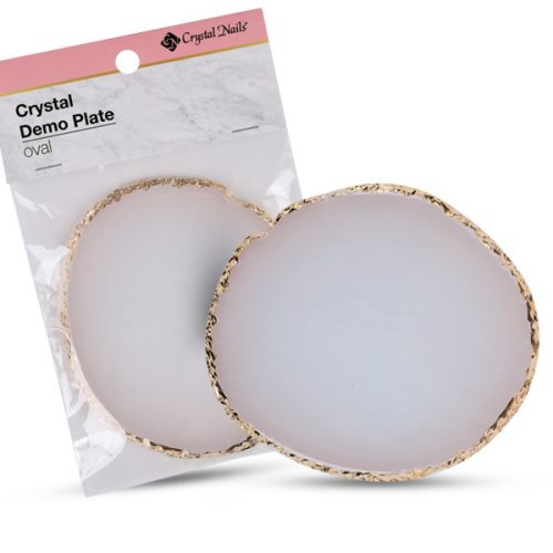 Crystal Demo Plate - ovális