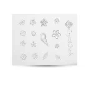 Crystal Nails Fun & Form Szilikon Forma - Flowers