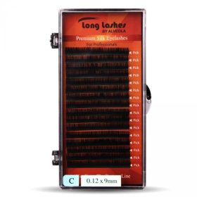 Alveola Long Lashes Selyem szempilla C/0,12-9mm