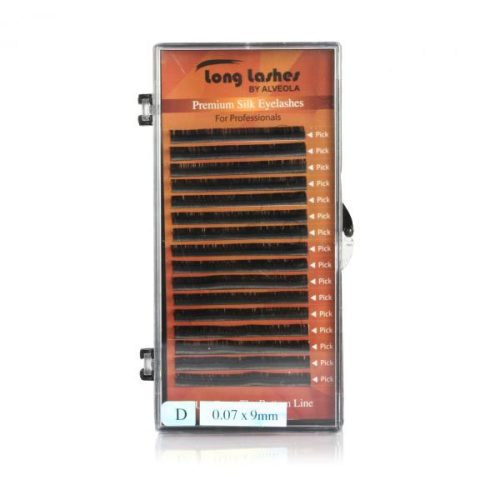 Alveola Long Lashes EXtreme Volume Selyem D/0,07-09mm 
