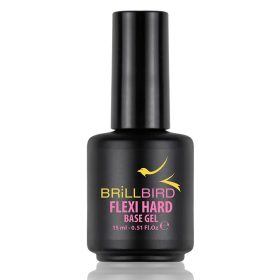   BrillBird Flexi Hard Base Gel - saját köröm erősítő gél lakk alap 15ml TF
