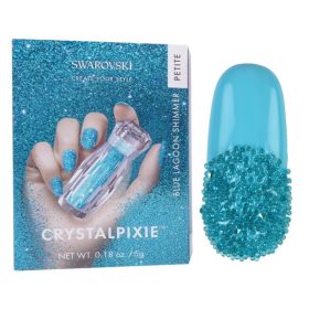  Crystal Nails Swarovski Crystal Pixie – Petite Blue Lagoon Shimmer 5g