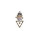 Crystal Nails Nail Charm 1 - arany