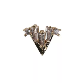 Crystal Nails Nail Charm 3 - arany