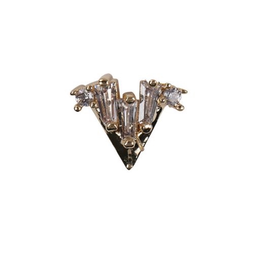 Crystal Nails Nail Charm 3 - arany