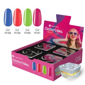 Crystal Nails Electric Vibes Royal Gel készlet (4x4,5ml)