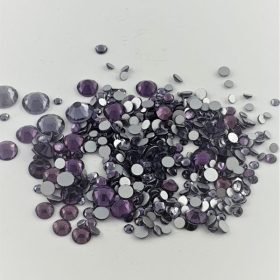 Körömkő strassz 720db mix Lt Tanzanite 07