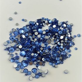 Körömkő strassz 720db mix Lt Sapphire 12