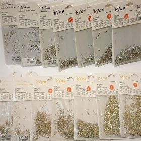 Körömkő Strassz 1440db ss3 crystal