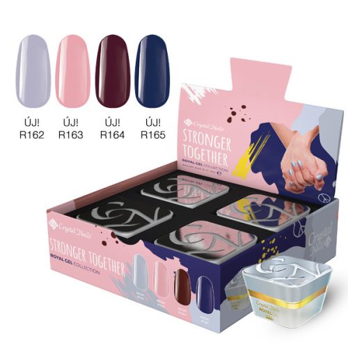 Stronger Together Crystal Nails Royal Gel készlet