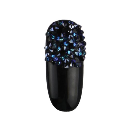 BrillBird Crystal Nails Swarovski Crystal Pixie - Edge Sahara blue